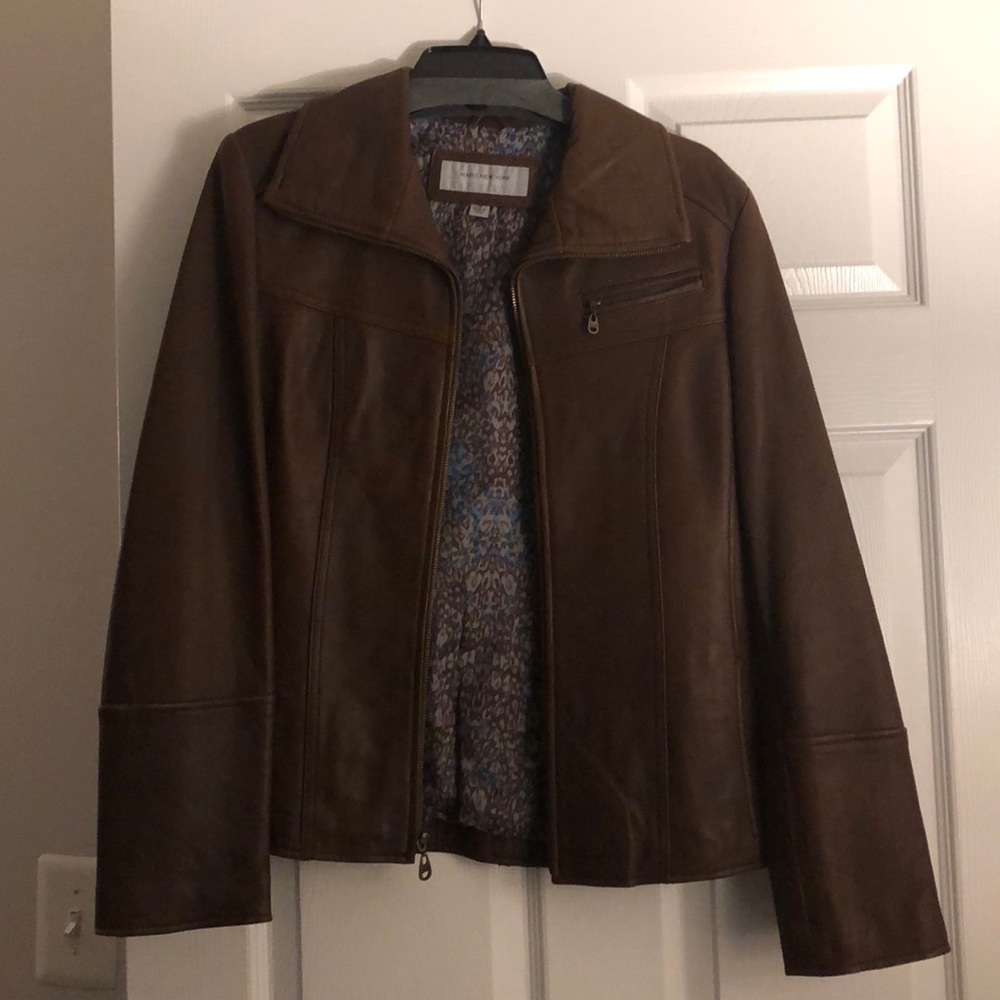 Marc New York Andrew Marc Genuine Leather Jacket